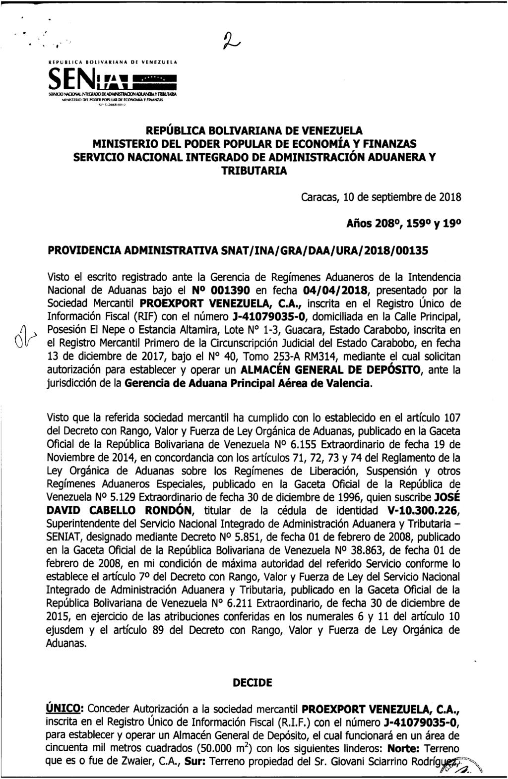 443.390 GACETA OFICIAL DE LA REPÚBLICA BOLIVARIANA DE