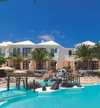 124 CORRALEJO FUERTEVENTURA 568 DESAYUNO 568 H10 Ocean Suites 4* H10 Ocean Dreams Boutique Hotel 4* +18 SITUACIÓN En una de las zonas más emblemáticas de Fuerteventura, a 300 metros de la playa de