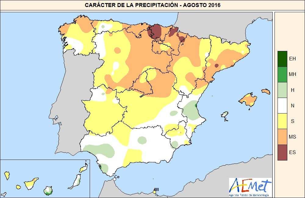 En cuanto a las temperaturas mínimas, los valores más bajos correspondieron a Molina de Aragón, con 5,1º C el día 11, seguidos de los 5,8º C de León Virgen del Camino y los 6,2º C de Lugo Aeropuerto,