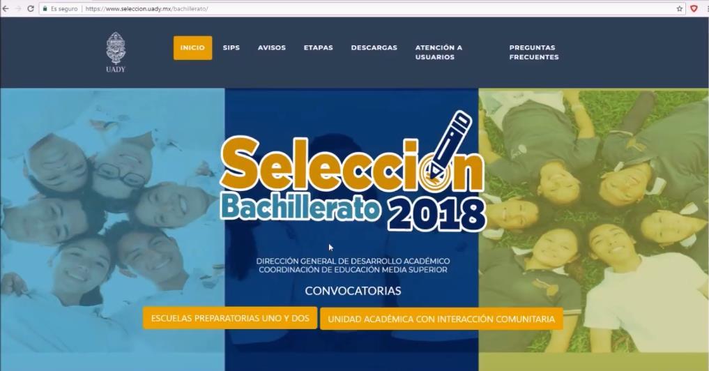 Te invitamos a explorar la página del Proceso de Selección al Bachillerato UADY 2018, aquí podrás descargar la Convocatoria de Ingreso a la Unidad Académica con Interacción Comunitaria.