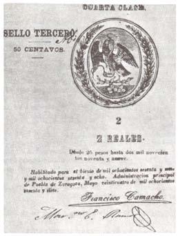 GRABADO DE TOMÁS DE LA PEÑA QUE, POR DECRETO DEL 3 DE NOVIEMBRE DE 1880, SE USÓ COMO ESCUDO OFICIAL DE LA NACIÓN.