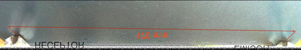 Frecuencia de los pulsos: Barrido. 4 frecuencias diferentes: [100 KHz, 150 KHz, 200 KHz y 400 KHz].