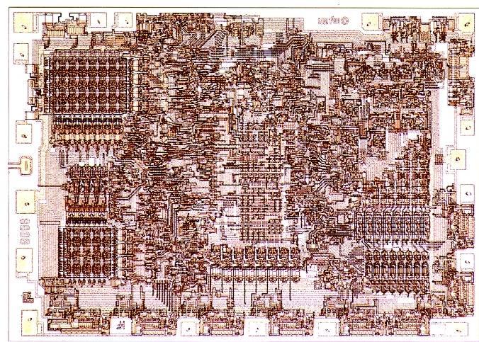 Microprocesador INTEL 8008 AÑO 1974 Tema 0.