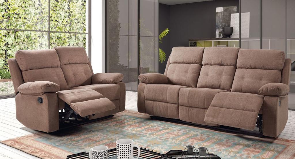 manual y sofá de 2 plazas con 2