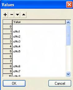 Ejemplo Action Control de cuadro de lista (ubicado en fotograma