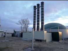 Como opción el calor se puede transferir a una caldera ORC donde se puede generar electricidad verde.