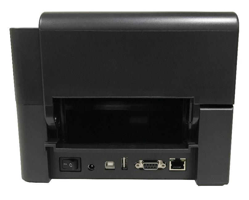 2.2.3 Vista posterior 1 2 3 4 5 6 1. Conmutador de alimentación 2. Conector de alimentación 3. Interfaz USB (modo USB 2.0/alta velocidad) 4. Host USB (solo las series TE210/TE310) 5.