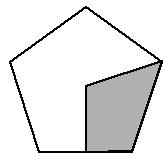 ¾Qué fracción del área de la bandera está coloreada de gris? (a) 5 9 (b) 4 7 (c) 3 5 (d) 2 3 (e) 1 2 3.