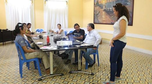 14 de Diciembre 2017 - Alcaldía de Ciénaga, Magdalena INVEMAR lideró reunión con los funcionarios de la Alcaldía de Ciénaga para establecer acuerdos de trabajo entre el instituto y la