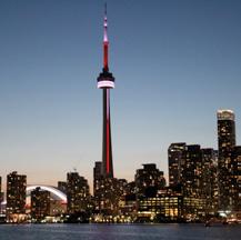Su área metropolitana, llamada Gran Toronto (GTA) es la mayor área metropolitana canadiense donde residen ocho millones de habitantes.