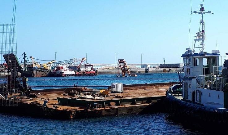 Plan de vigilancia ambiental de marzo a mayo en el puerto de Gran Tarajal.