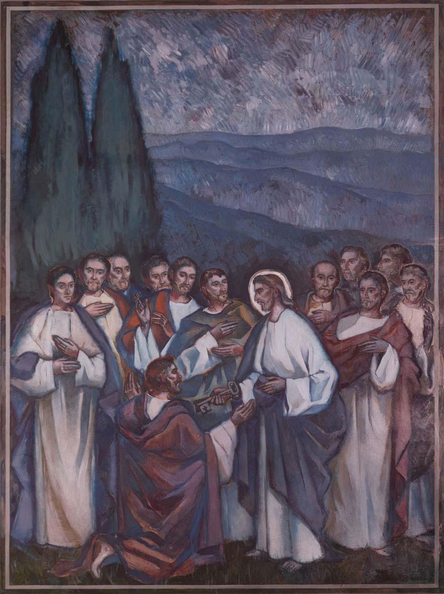Església parroquial de Sant Esteve de Castellar: Pintura mural i religiosa (1950-1968) Reproduccions d obres de: Església de Sant Pere de Begur, 1951-1955.
