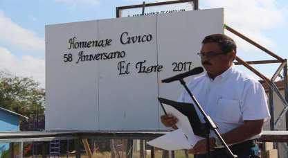 Asiste el alcalde Salvador Farías González a homenaje del 58 aniversario de la comunidad del Tigre y aniversario de la muerte del último