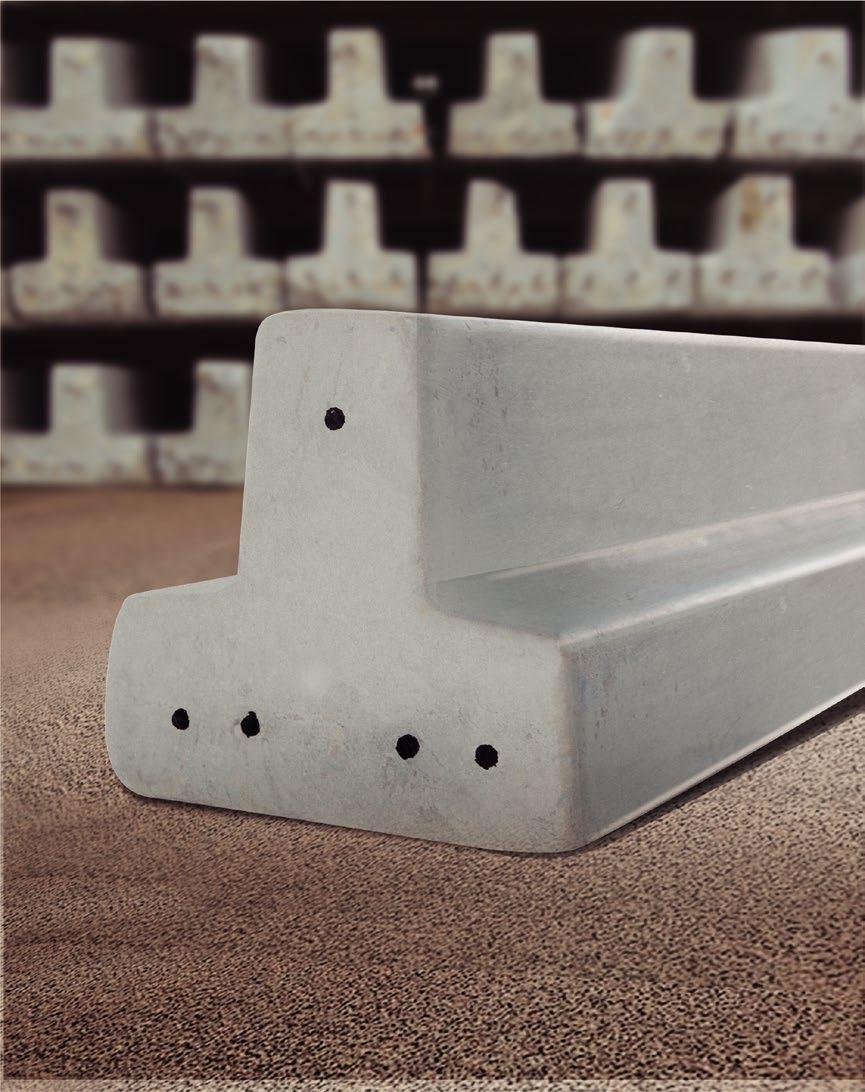 VIGUETAS PRETENSADAS Viga prefabricada de concreto a la que se le aplica una tensión controlada mediante el tensado de alambres de pre-esfuerzo de alta resistencia.