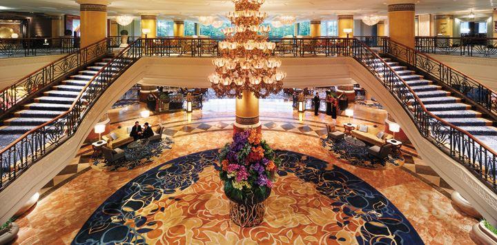 Shangrila Makati - Manila Makati Shangri-La, Manila es un famoso hotel cinco estrellas en