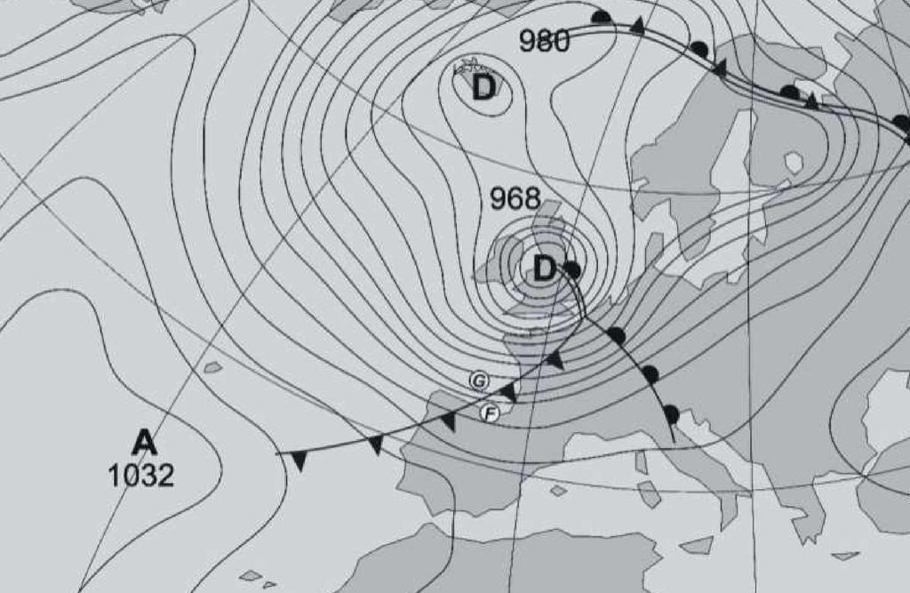 15.- Desde Algeciras a Cabo de Gata a) Predominan las corrientes hacia el Nordeste. b) Predominan las corrientes hacia el Oeste (W). c) Predominan las corrientes hacia el Este (E).