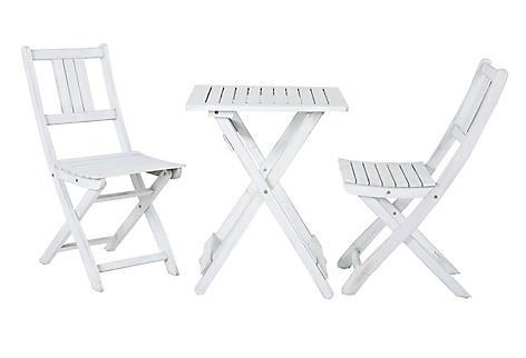 Terraza Dos sillas para terraza, estructura de aluminio y tela de textileno