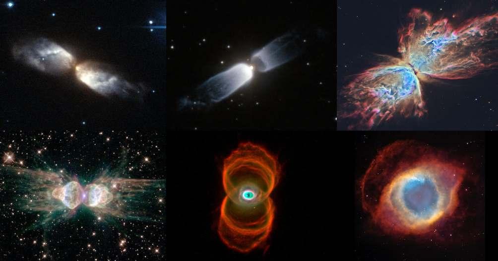Muerte de las estrellas Contenido adicional Ejemplos de nebulosas