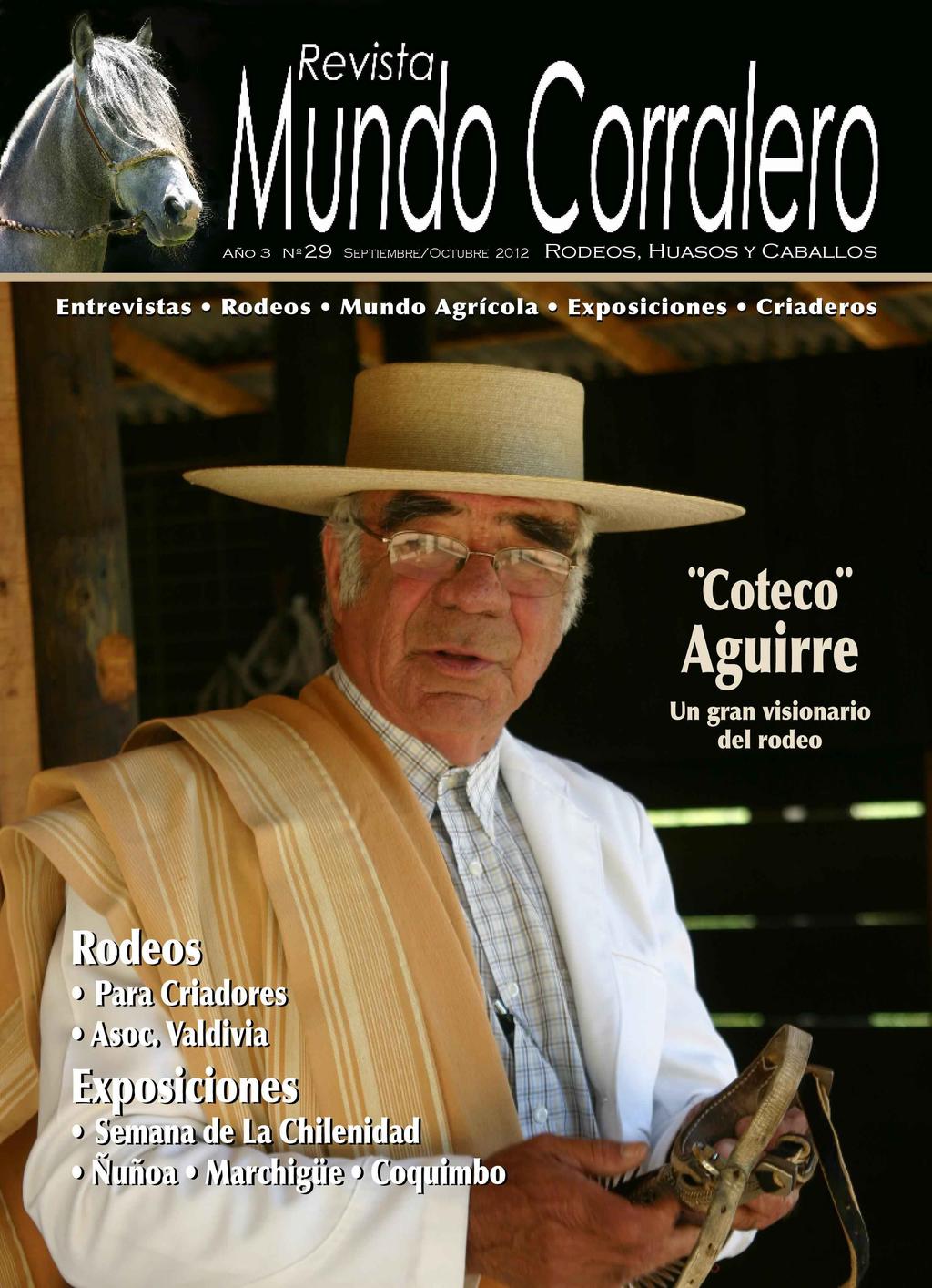 Comite Editorial : Juan Carlos Lagos I., Fernando Hermosilla S. Colaboradores: José Miguel Urra, Ramón Cid.