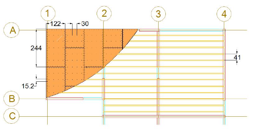 Diseño de Diafragmas horizontales NDS y SDPWS 2015 Plywood 15.