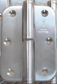 puertas blindadas Three point key lock for