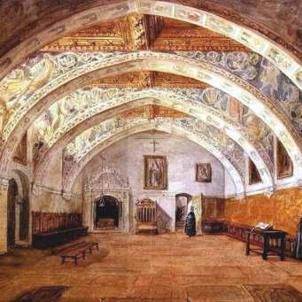 opinión Aragón sigue haciendo Historia El Monasterio de Sijena, comenzó a construirse en el Siglo XII, y fue en su tiempo famosísimo por su valor y por el prestigio de las reuniones, eventos,