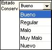Ítem (*): Permite Seleccionar el ítem correspondiente en la ventana Filtro para Búsqueda de Datos que se mostrará al ingresar al icono.