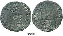 110..... 70, F 2225 Toledo. Real de anagrama. (AB. 714.1). Anv.: hen coronadas. XPS VINCIT XPS REGNAT XPS I. Rev.: Castillos y leones cuartelados.