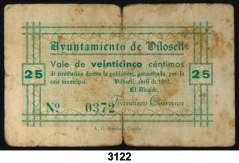 ................ 12, F 3121 Vilanova de Meià. 10 céntimos. (T. 3293a). Cartón. Muy raro. EBC. Est. 70.