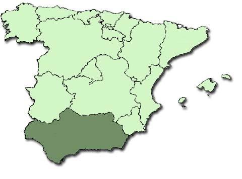 Andalucía Extensión km2 87.597 Población 8.039.399 Alumnado 1.604.514 Profesorado 113.