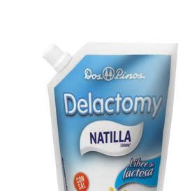 CREMAS & MANTEQUILLAS NATILLA DELACTOMY Natilla sin lactosa y con un 10% grasa