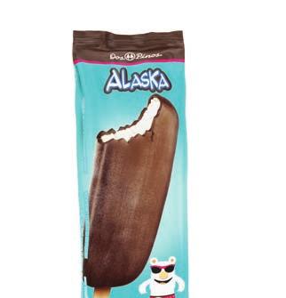 HELADOS CHOCO PALETA ALASKA Paleta de helado lácteo con grasa vegetal con cobertura de