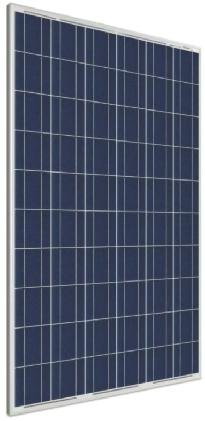 Panel fotovoltaico de cristal templado Modelo 270 Temperatura: - Operación: -40 a 85ºC - Almacenaje: -40 a 60ºC.