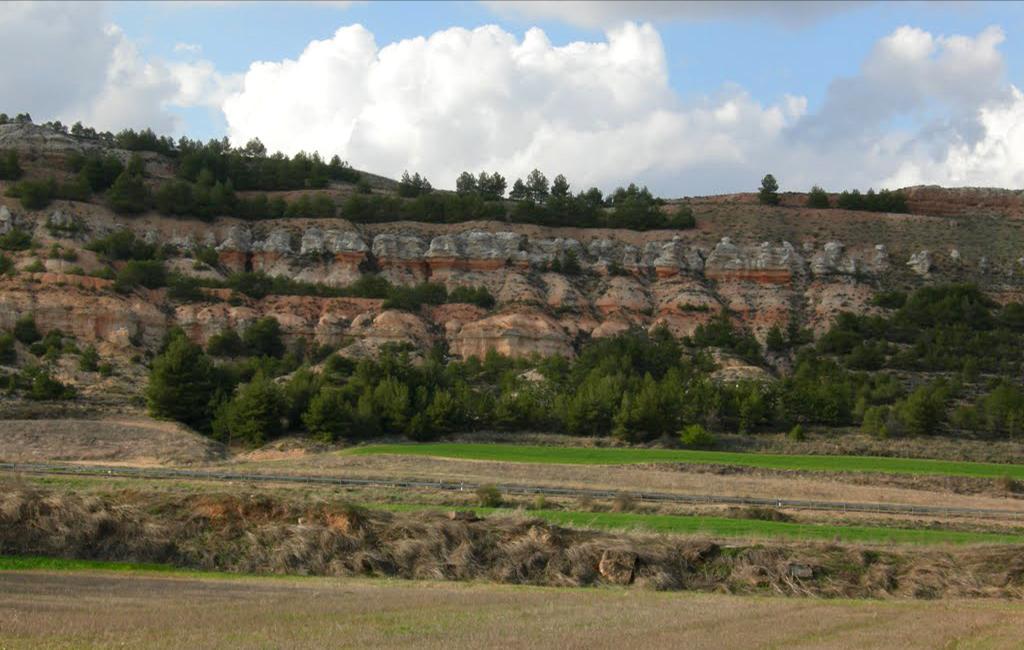 Riscos- al E- de Velilla de San Esteban, Soria.