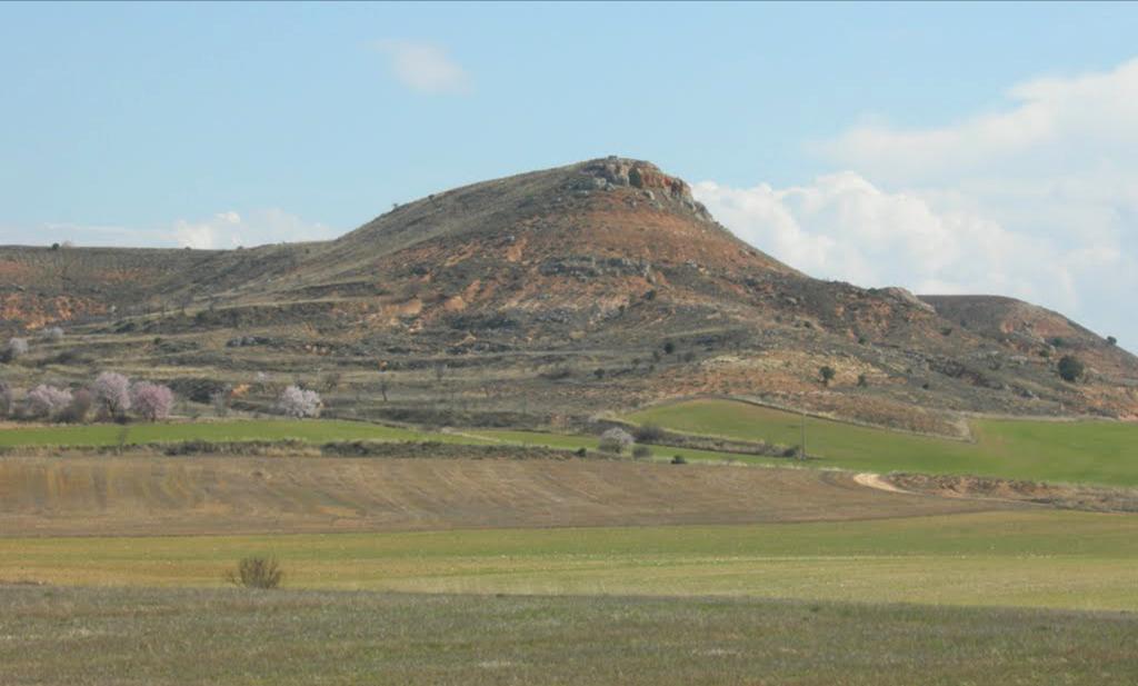 Calizas, margas y limos del Vallesiense, Mioceno, Terciario. Pico del Cuerno.