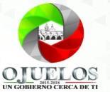 MUNICIPIO DE OJUELOS DE JALISCO, JALISCO INVENTARIO DE BIENES MUEBLES AL 27 DE OCTUBRE DE 2015 No. de resguardo No.