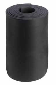 ISOPIPE TC Rollos sin protección Aislamiento flexible elastómero con rollos. Se puede aplicar fácil y rápidamente en la superficie deseada.