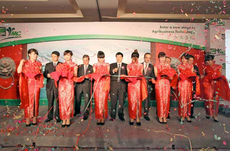 94 NUESTROS CLIENTES Inauguración Joint Venture SQM MIGAO, en China.