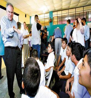 Costa Rica - Tim Kaine recuerda con respeto, alegría y agradecimiento los nueve meses de intenso aprendizaje personal en el municipio de El Progreso, en el norteño departamento hondureño de Yoro,