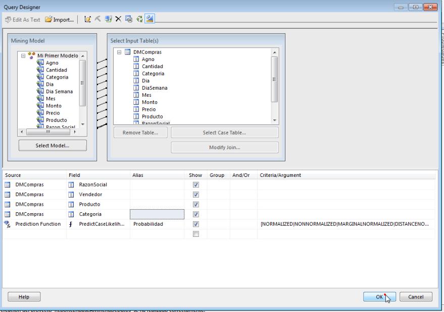 12. Report. Shared data source : DSServer. Query Builder.