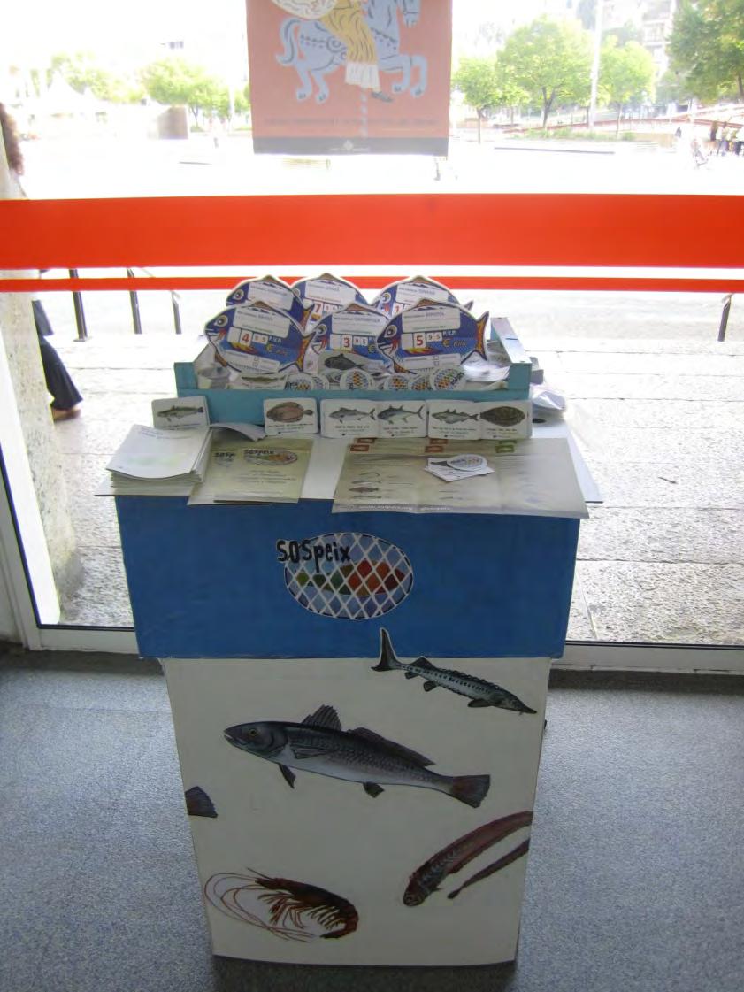Consum responsable Associació Naturalistes de Girona SOSpeix, consum responsable de peix i marisc 2. Temàtica Consum responsable 3.
