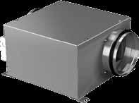erobox Ultimate Modelo / Type : 100 Caja de ventilación de perfil bajo Turbina tipo acción