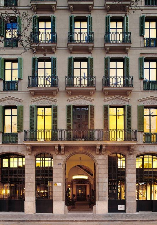 Espacios para eventos Casa Bonay es un hotel situado en un edificio neoclásico del año 1869 en el corazón de Barcelona.