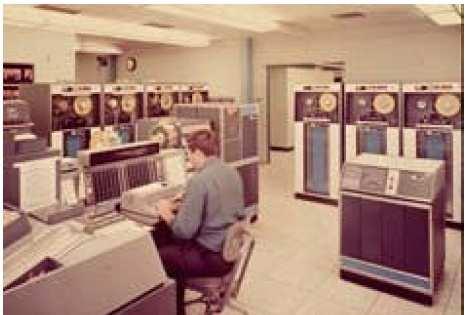 Evolución de la Informática En los años 70: