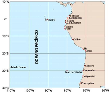 El Boletín de Alerta Climático (BAC) es una publicación mensual de la la CPPS en la que se analizan las condiciones oceánicas y atmosféricas de la región del Pacífico Sudeste dentro del Estudio Re