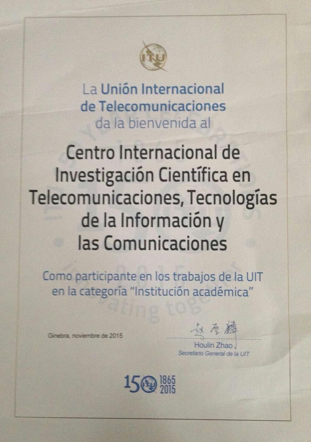 Internacional de Telecomunicaciones