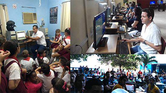 www.juventudrebelde.cu Múltiples han sido los espacios de acción de la Unión de Informáticos de Cuba en su primer año de fundada.