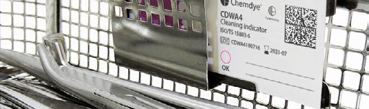 El sistema de control de lavado CDWA ofrece dos niveles diferentes de desafío con distintas características de adhesión.