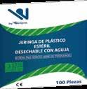 de plástico estéril 10cc 21G 1/CAJA 100 743-400255-148-3 Jeringa de plástico estéril 10cc
