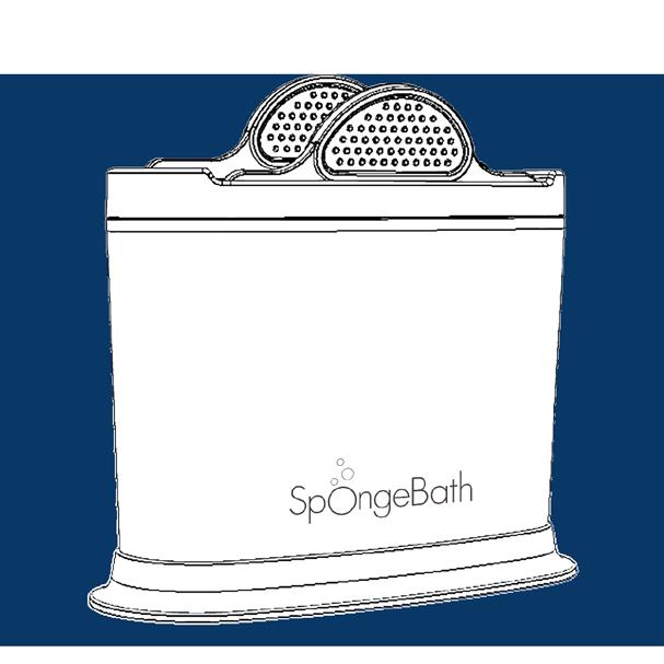 DIRECTIONS FOR USE (continued) 5. STORE your sponge in SpongeBath when not in use and you will have a fresh, clean sponge when you need it.